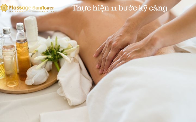 Thực hiện 11 bước kỹ càng