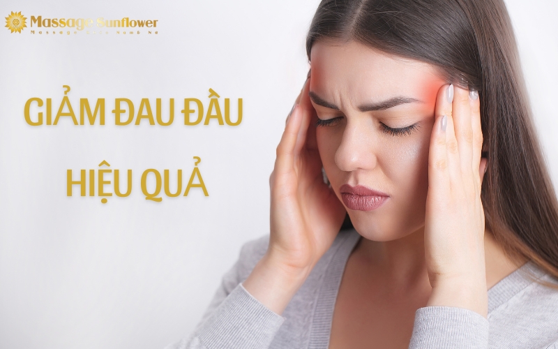 Massage bàn chân có tác dụng giúp giảm đau đầu, nửa đầu hiệu quả