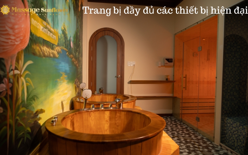 Trang bị đầy đủ các thiết bị hiện đại