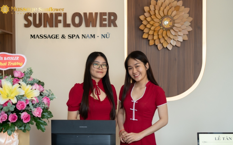 Spa gội đầu dưỡng sinh Sunflower