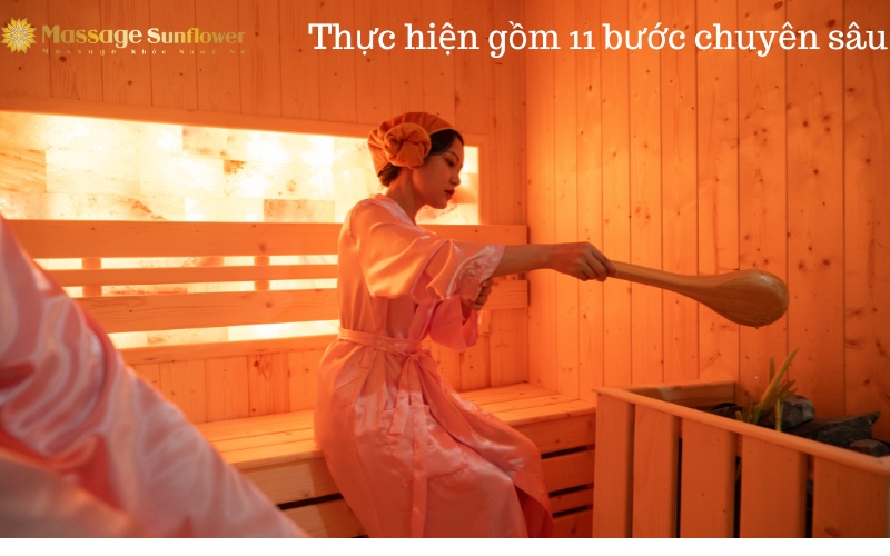 Thực hiện đầy đủ 11 bước massage chuyên sâu