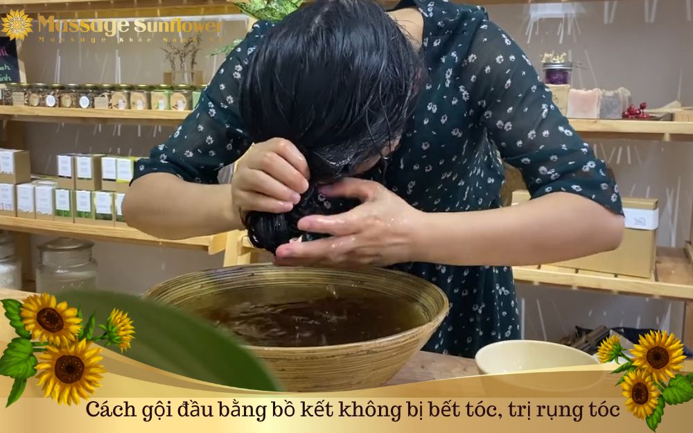 Hướng dẫn cách gội đầu bằng bồ kết không bị bết tóc cho nữ