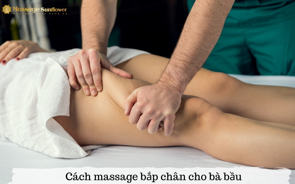 Cách massage bắp chân cho bà bầu bị đau