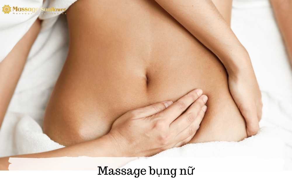 Massage bụng nữ ngăn ngừa rạng da