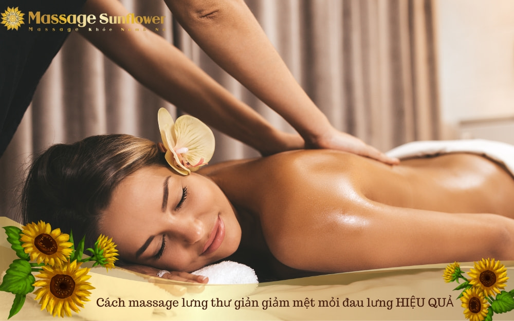 cách massage lưng