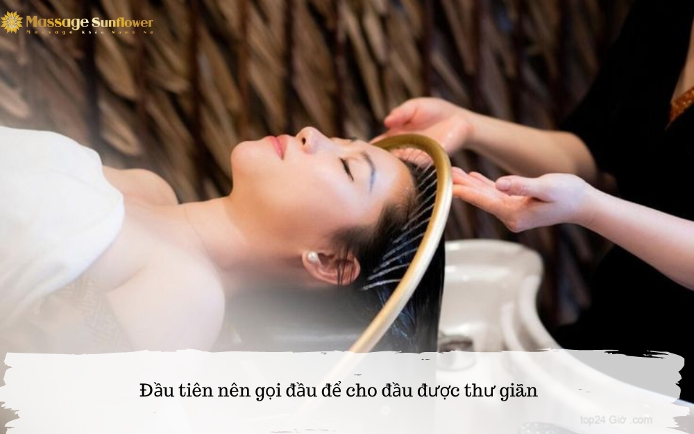 Đầu tiên nên gọi đầu để cho đầu được thư giản