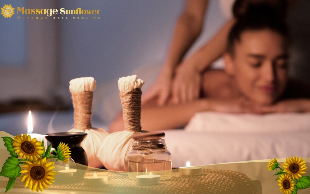 chuẩn bị vật dụng cần thiết khi massage lưng