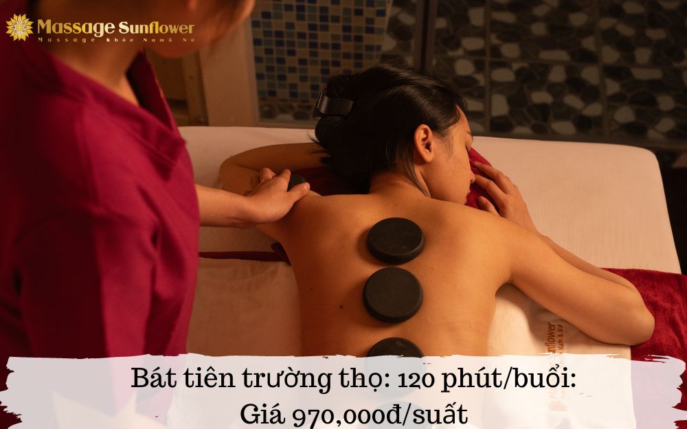 Bát tiên trường thọ: 120 phút/buổi: Giá 970,000đ/suất (