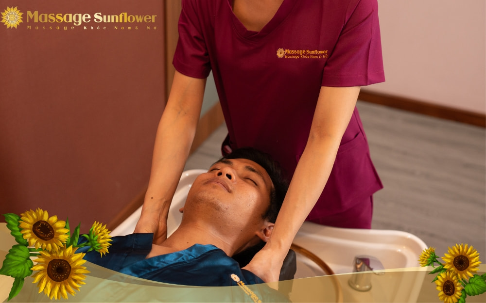 gội đầu dưỡng sinh Spa Sunflower