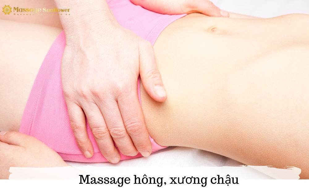 Massage hông, xương chậu thường được áp dụng cho người ngồi làm việc quá lâu