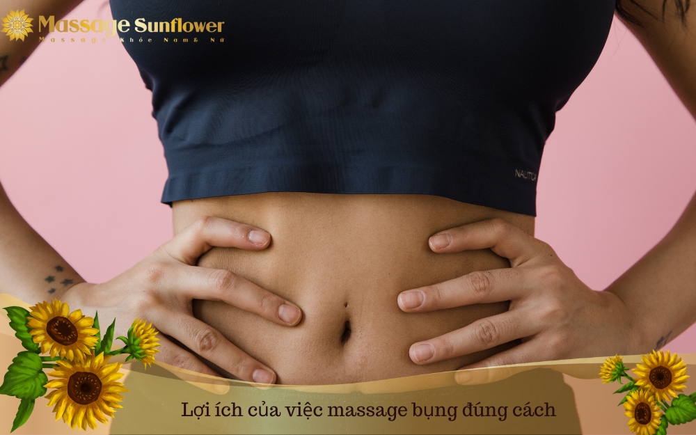 Lợi ích của việc massage bụng đúng cách