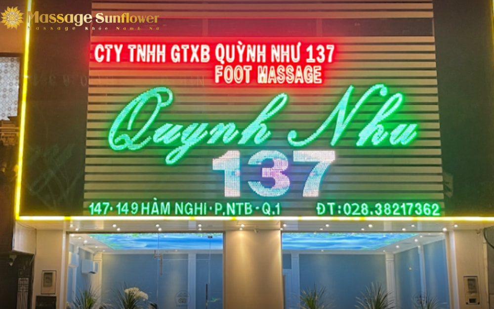 Massage Quỳnh Như nổi tiếng với các dịch vụ massage chân chuyên nghiệp