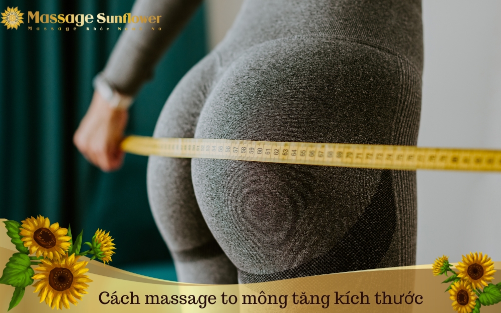 Cách massage mông to đẹp hình trái đào