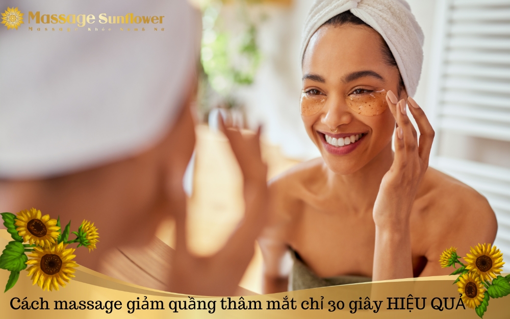 cach massage giam quang tham mat hieu qua tai nha