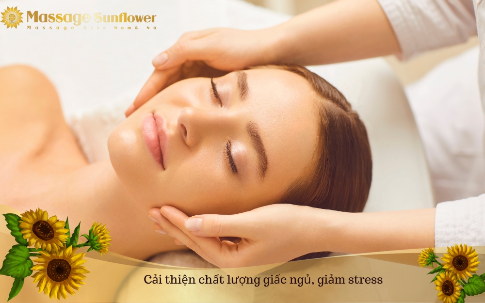 Cải thiện chất lượng giấc ngủ, giảm stress