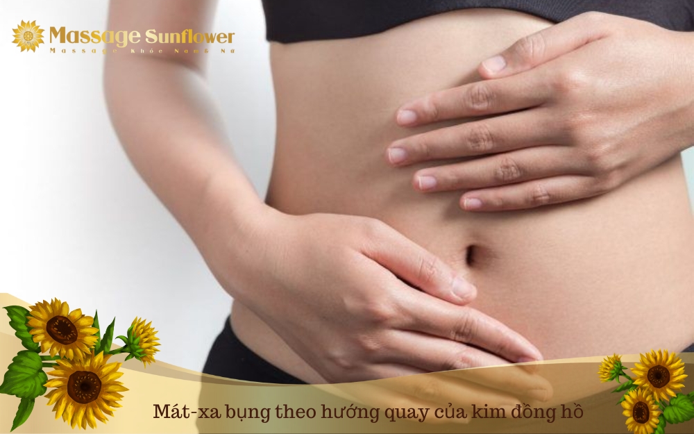 Mat xa bung theo huong quay cua kim dong ho