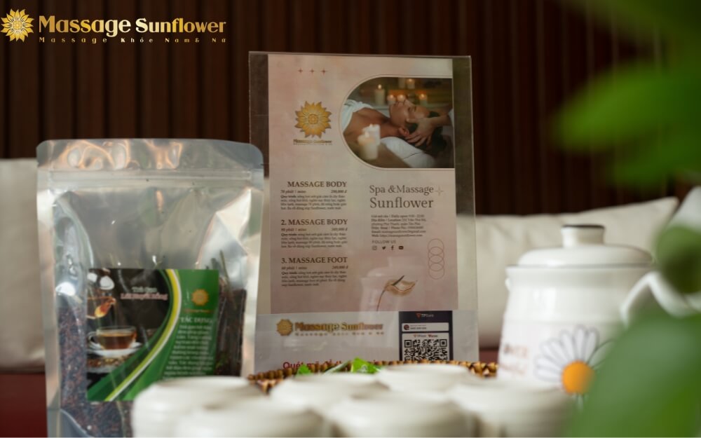 Sản phẩm massage body chiết xuất từ thiên nhiên