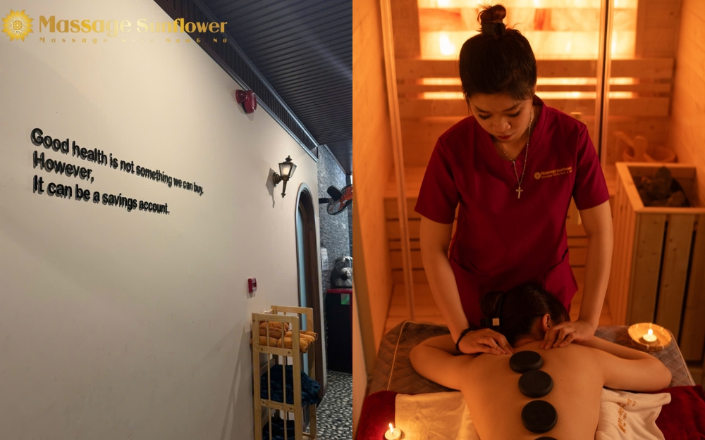 Sunflower massage body Tân Phú chuẩn 5 sao
