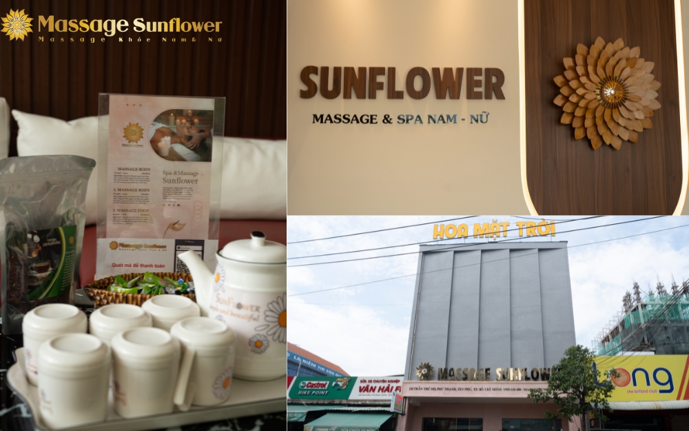 Massage Khỏe Sunflower spa trị liệu tử cung lạnh